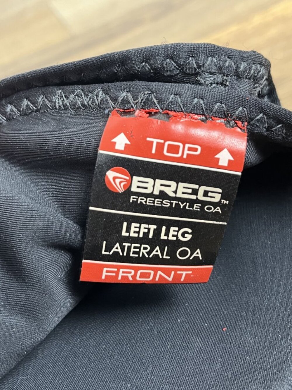 Breg Freestyle OA Knee Brace Lateral Compartment Left Knee Medium - Picture 6 of 7